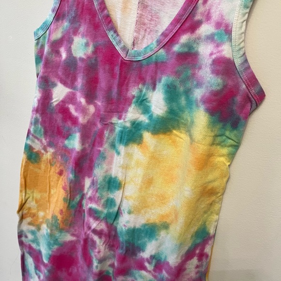 SO Tie Die Maxi Dress XS - Picture 3 of 5